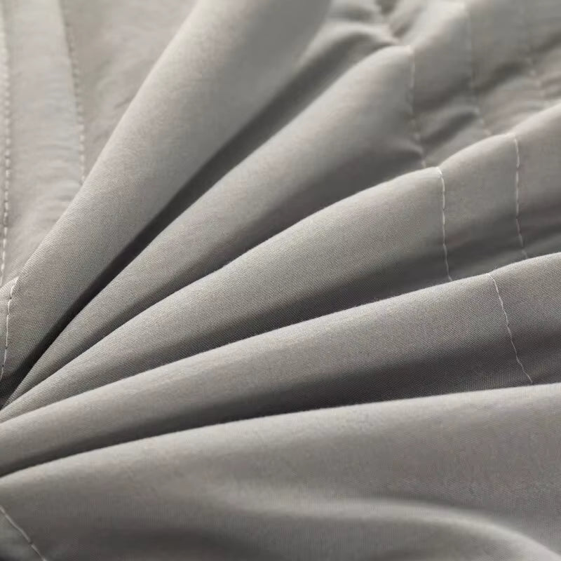 Fiber Summer Cooling Air Conditioning Blanket Skin Friendly Washed Quilt with Thickened Core Air Conditioner Cooled in Summer