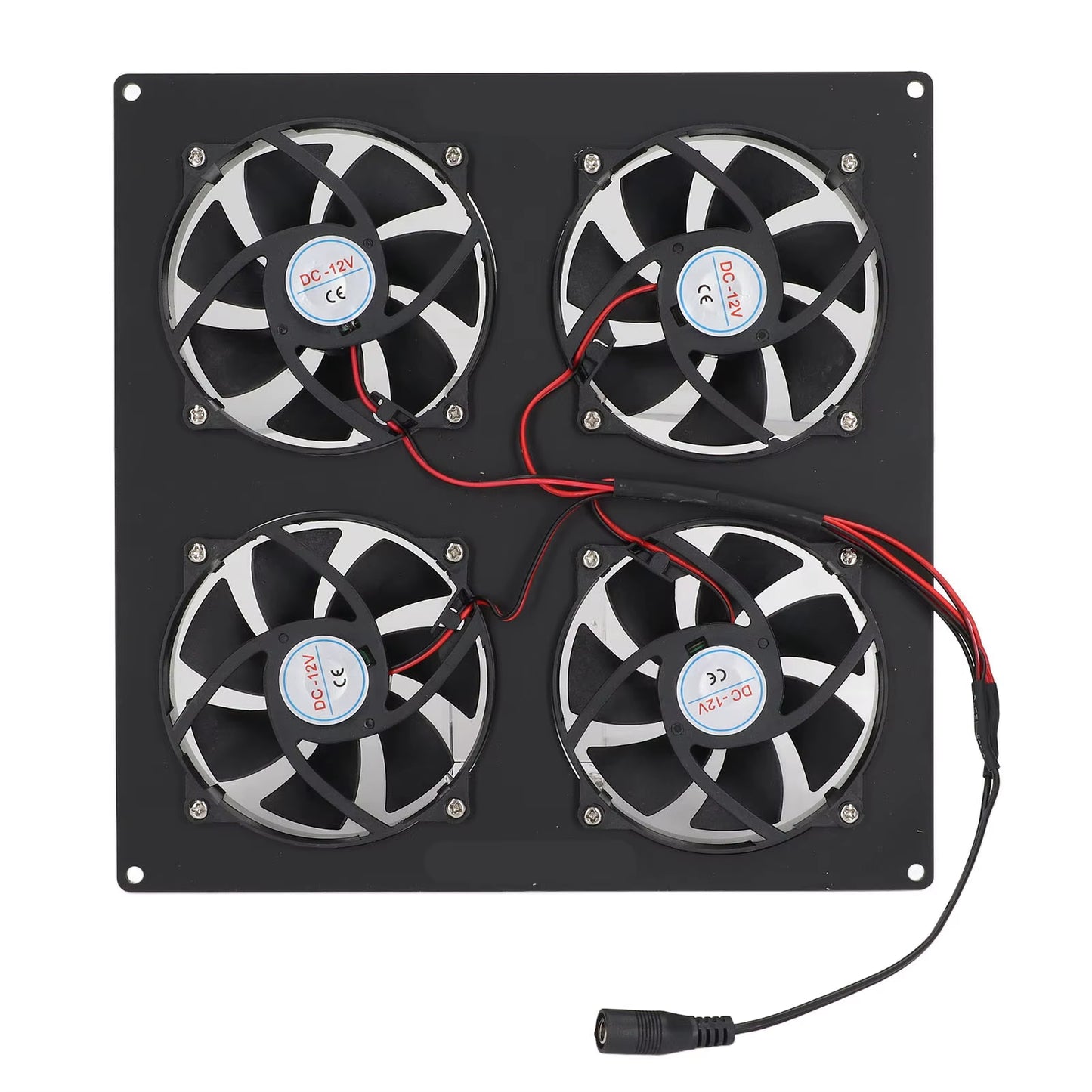 Solar Panel Powered Fan 100W 20V Compact Portable Environmental Friendly Easy Installation Ventilator Green Energy for RV