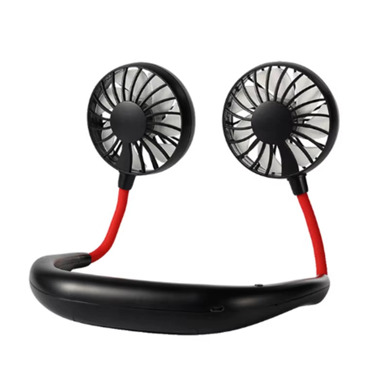 Neck Fan Portable Face USB Hands-Free Mini Wearable Sports Handheld Cooling Small New Fans