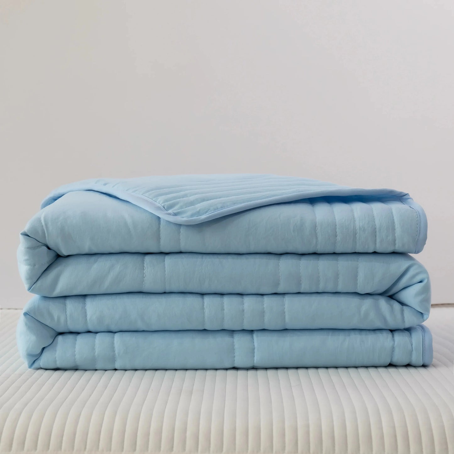 Fiber Summer Cooling Air Conditioning Blanket Skin Friendly Washed Quilt with Thickened Core Air Conditioner Cooled in Summer