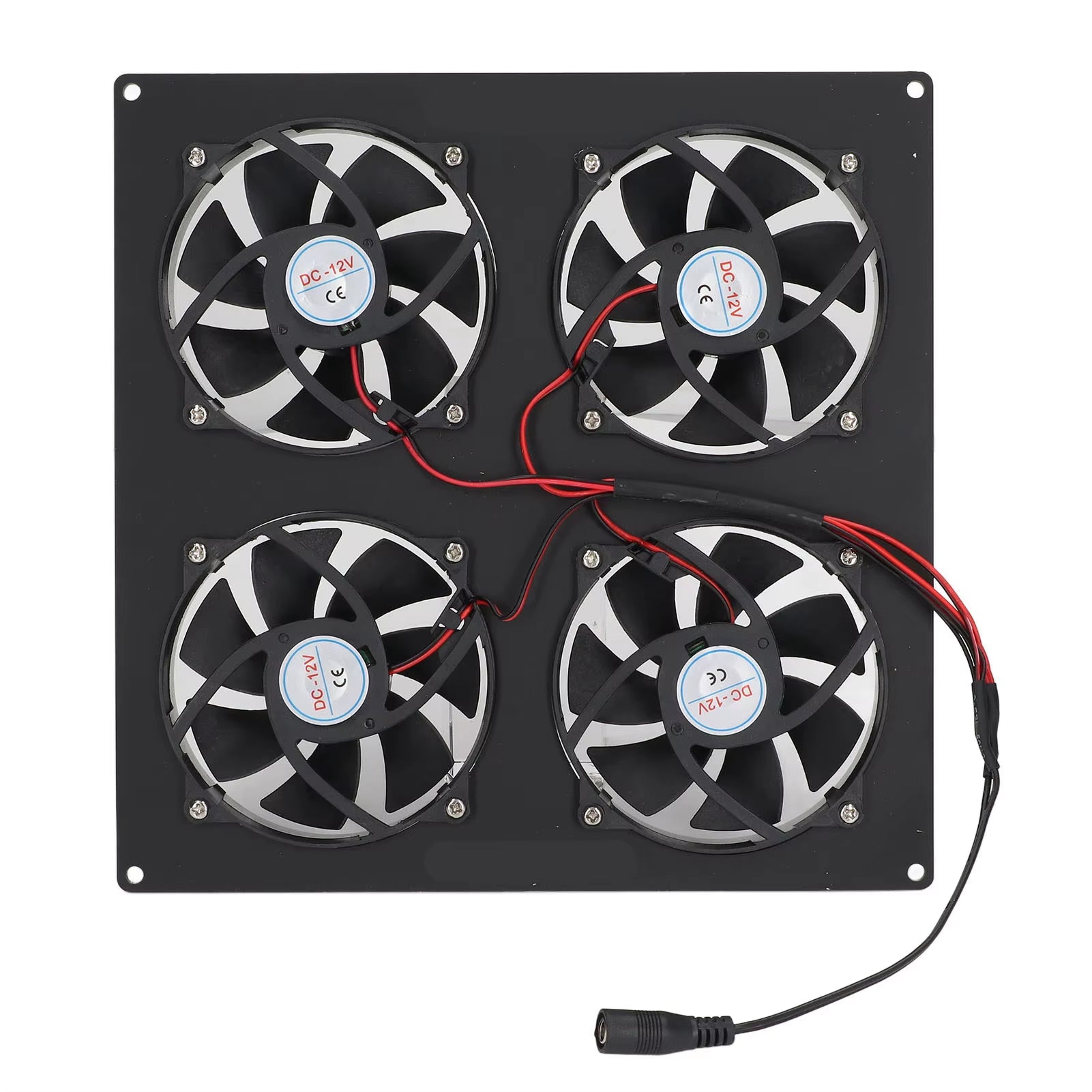 Solar Panel Powered Fan 100W 20V Compact Portable Environmental Friendly Easy Installation Ventilator Green Energy for RV