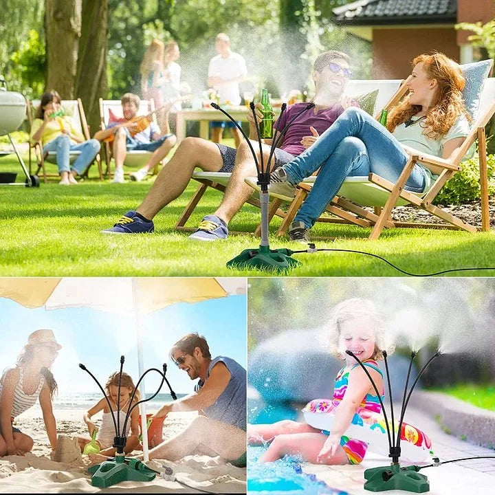 Outdoor Cooling Mist Stand